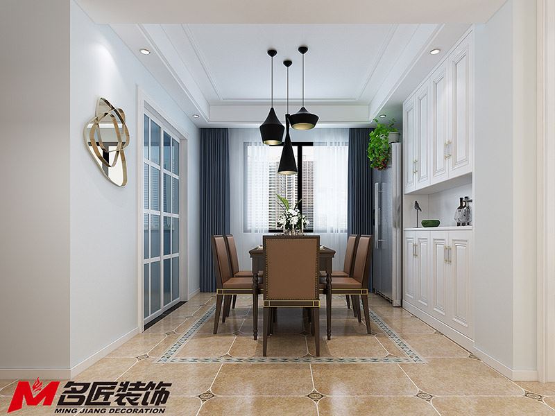 湖州市綠城安吉桃花源現(xiàn)代簡約風格二居室裝修案例