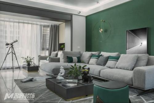 海口市碧水名城現(xiàn)代簡(jiǎn)約風(fēng)格三居室裝修案例